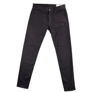Rag & Bone Skinny Jeans Mens 34x34 Black Denim Dark Wash Standard Issue Fit 1